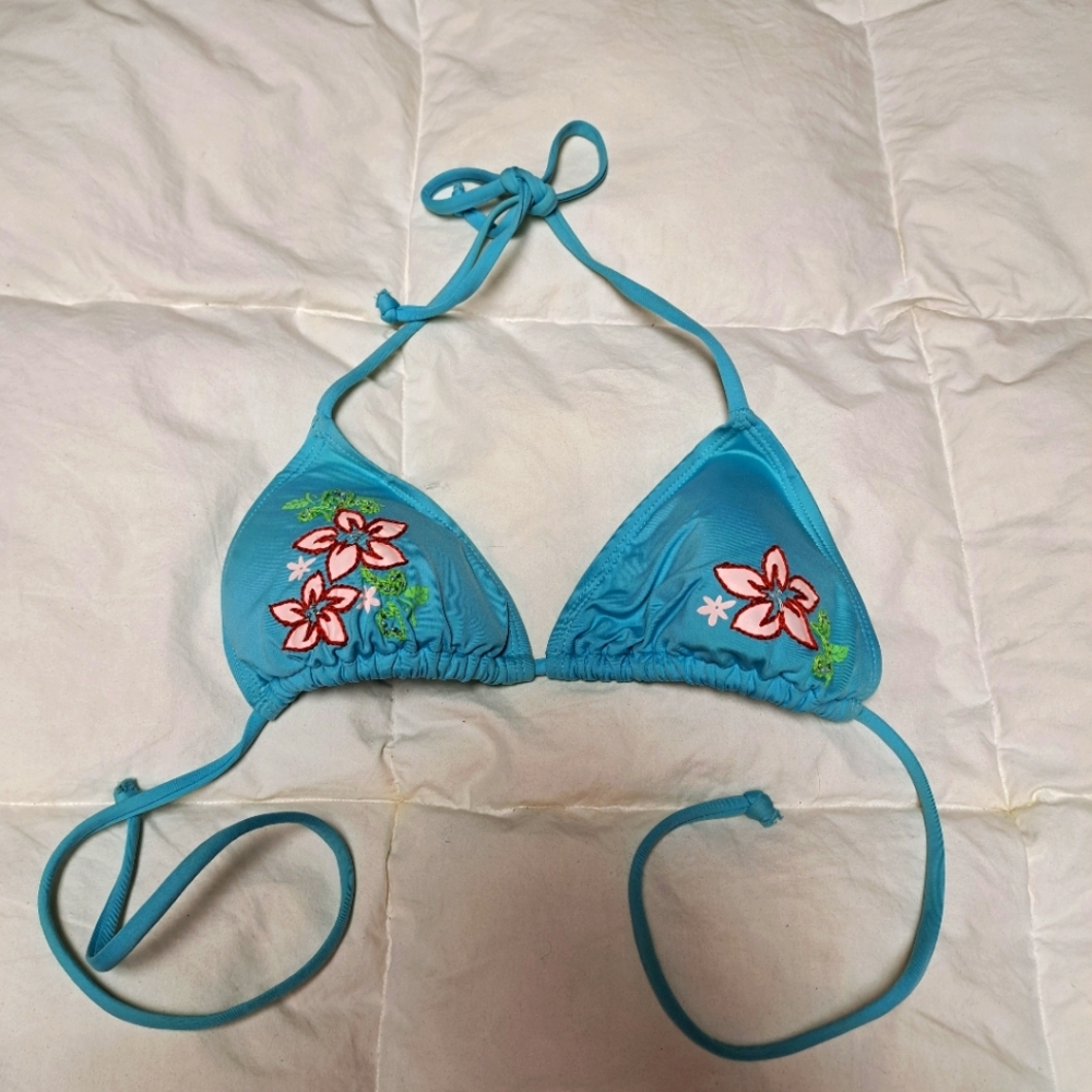 Old Navy floral bikini swim top